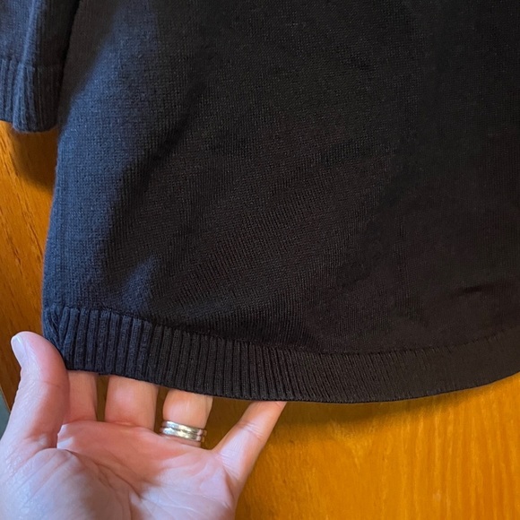 Lands' End Navy Crew Neck Sweater - Picture 12 of 12